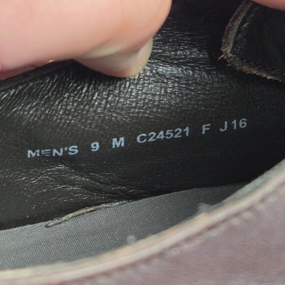 Cole Haan Henry Grand Os Blucher Cap Toe Brown Daily Oxford Dress Shoes Mens 9 M - Picture 13 of 13